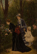 Au jardin - Marie-François Firmin-Girard — vista dell’opera
