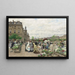 Le Quai aux Fleurs - Marie-François Firmin-Girard — quadro incorniciato alla parete