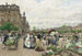 Le Quai aux Fleurs - Marie-François Firmin-Girard — vista dell’opera