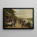 La domenica a Bas-Meudon - Marie-François Firmin-Girard — quadro incorniciato alla parete
