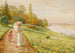 Passeggiata autunnale - Marie-François Firmin-Girard — vista dell’opera