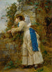 Elegante a l'ombrella - Marie-François Firmin-Girard — vista dell’opera