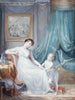 Ritratto presumibile di Madame Marie Alexandre Vincent e di suo figlio André - Marie-Gabrielle Capet — vista dell’opera