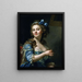 Autoritratto - Marie-Gabrielle Capet — quadro incorniciato alla parete