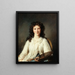 Ritratto di Adélaïde Binart moglie Lenoir 1769-1832 pittrice - Marie-Geneviève Bouliard — quadro incorniciato alla parete