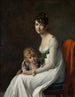 Madame Philippe Panon Desbassayns de Richemont Jeanne Églé Mourgue e suo figlio Eugène - Marie-Guillemine Benoist — vista dell’opera