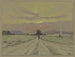 Chemin al tramonto - Marie-Joseph Léon Clavel Iwill — vista dell’opera