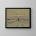 Chemin al tramonto - Marie-Joseph Léon Clavel Iwill — quadro incorniciato alla parete