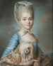 Augustine Suzanne Roslin, la figlia dell'artista - Marie-Suzanne Giroust — vista dell’opera