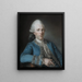 Marie-Joseph Peyre 1730-1785 - Marie-Suzanne Giroust — quadro incorniciato alla parete