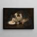 Il buon latte - Marie-Yvonne Laur — quadro incorniciato alla parete