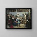 Nel laboratorio - Marie Bashkirtseff — quadro incorniciato alla parete