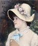 La Parisienne, ritratto di Irma, modello all'Académie Julian - Marie Bashkirtseff — vista dell’opera