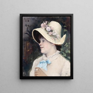 Marie Bashkirtseff - La Parisienne portrait dIrma modle lAcadmie Julian.webp