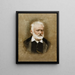 Victor Hugo - Marie Besson — quadro incorniciato alla parete