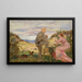 Una coppia a La Divonne - Marie Bracquemond — quadro incorniciato alla parete
