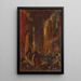 La Tête et la Queue du Serpent d'après Gustave Moreau - Marie Bracquemond — quadro incorniciato alla parete