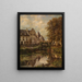 Manoir nel Brabant - Marie Collart Henrotin — quadro incorniciato alla parete