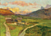 Sera nella valle di Sexten - Marie Egner — vista dell’opera