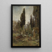 Vieux cimetière - Marie Egner — quadro incorniciato alla parete