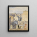 Vista dal studio Klagbaumgasse Vienna - Marie Egner — quadro incorniciato alla parete