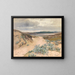 Paesaggio di dune in Bretagna - Marie Egner — quadro incorniciato alla parete