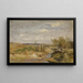 Nelle pianure alluvionali del Danubio - Marie Egner — quadro incorniciato alla parete