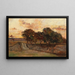 Pièce di paesaggio - Marie Egner — quadro incorniciato alla parete