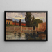 San Lazzaro vicino a Venezia - Marie Egner — quadro incorniciato alla parete