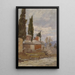 Paesaggio meridionale - Marie Egner — quadro incorniciato alla parete