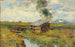 Estate nelle paludi di Salisburgo con vista sulla fortezza - Marie Egner — vista dell’opera