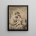 Mutterglück - Marie Ellenrieder — quadro incorniciato alla parete
