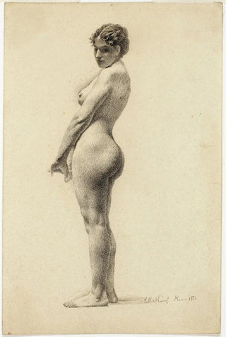 Marie Mathieu - Standing Female Nude.webp