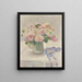 Rose pallide - Marie Olga Brand-Krieghammer — quadro incorniciato alla parete