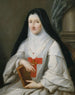 Madame de Montpeyroux badessa di Port-Royal de Parigi 14o arrondissement - Marie Parrocel — vista dell’opera