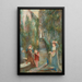 Après-midi dans le jardin Colonna - Marie Spartali Stillman — quadro incorniciato alla parete