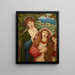 L'infanzia di Santa Cecilia - Marie Spartali Stillman — quadro incorniciato alla parete