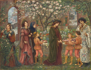 Marie Spartali Stillman - The Enchanted Garden.webp