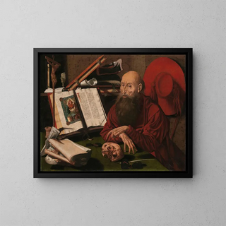 Marinus Van Reymerswale - St Jerome in his study.webp