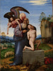 Il sacrificio di Isacco - Mariotto Albertinelli — vista dell’opera