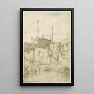 Marius Bauer - Aan de Ganges bij Benares.webp