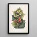 Platinus Occidentalis Le Platane Occidental Muscicapa Rubra Le Tangara d'Été - Mark Catesby — quadro incorniciato alla parete