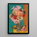 Fleurs dans un Vase - Mark Gertler — quadro incorniciato alla parete