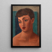 Tête de jeune fille - Mark Gertler — quadro incorniciato alla parete