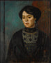 Ritratto dell'artista Sœur Sophie - Mark Gertler — vista dell’opera