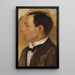 Portrait de Jack, le frère de l'artiste - Mark Gertler — quadro incorniciato alla parete