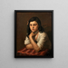 Ritratto di May Berlinsky - Mark Gertler — quadro incorniciato alla parete
