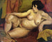 Nu couché - Mark Gertler — vista dell’opera