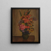 Nature morte con vaso e fiori - Mark Gertler — quadro incorniciato alla parete