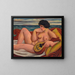 La Sonate - Mark Gertler — quadro incorniciato alla parete